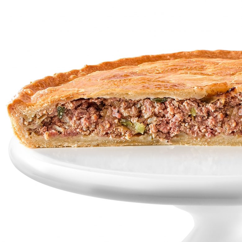 Мясной пирог с говядиной 